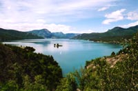 Grand lac des Alpes de Haute Provence